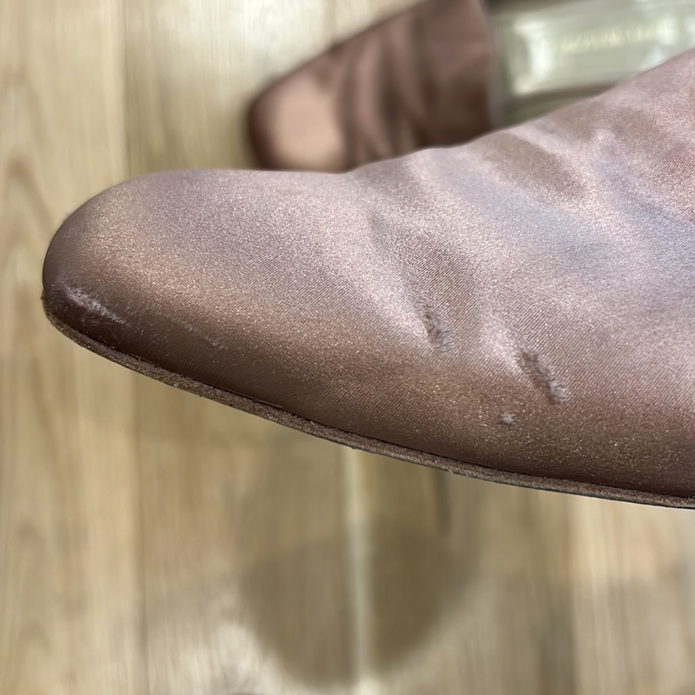 Stuart Weitzman Satin Slides - image 6